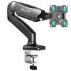 Soporte de mesa giratorio e inclinable ONKRON G80-B para monitores de 13