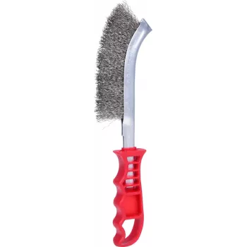 Cepillo de alambre KS Tools 201.2301, 250 mm, cerdas de acero inoxidable