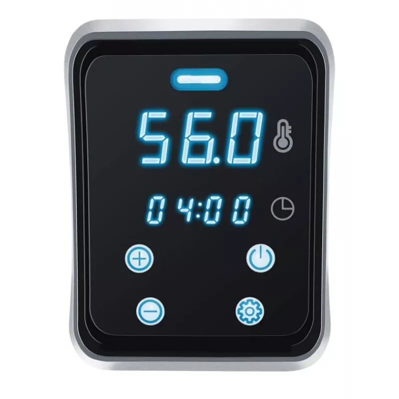 Steba SV 75 - termostato de mano - 800 W - acero inoxidable/antracita