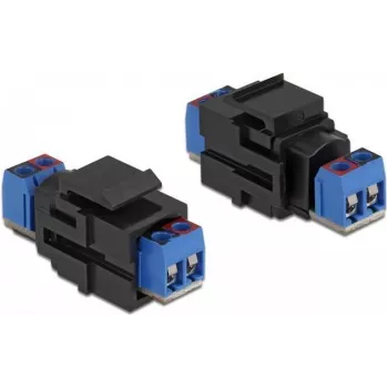 Módulo Keystone DeLOCK 86867 plano negro