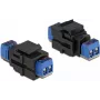 Módulo Keystone DeLOCK 86867 plano negro