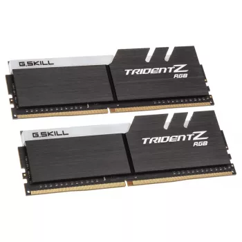DIMM 32 GB DDR4-3200 (2x 16 GB) Dual-Kit, memoria RAM negra, F4-3200C16D-32GTZR, Trident Z RGB, INTEL XMP