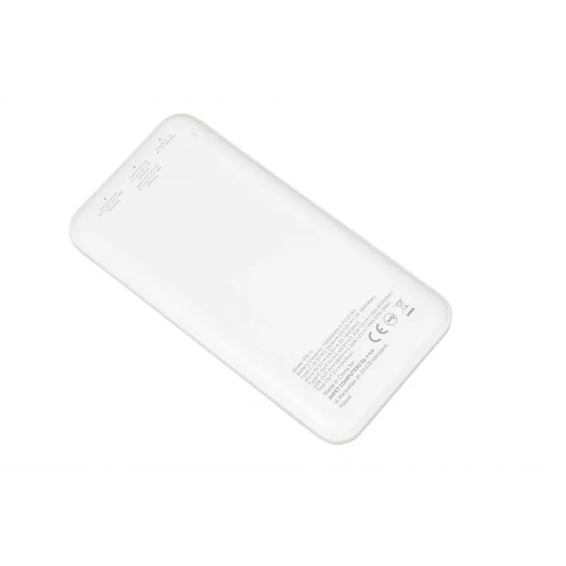 Batería externa portátil IBOX IPB10 10000 mAh, Li-Ion, Quick Charge 3.0, salidas USB-C y USB-A, 20W PD