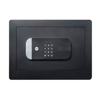 Caja fuerte independiente Yale YSS/250/EB1 — cerradura electrónica y de llave, negra, 250×300×350 mm