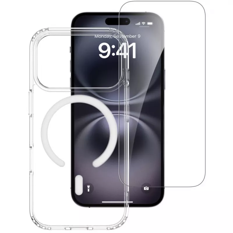 Funda Border Case 4smarts iPhone 17 Pro 16 cm Transparente