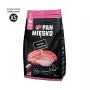 Pienso seco para cachorros Pan Miesko ternera con codorniz XS 9 kg — Junior Small Breed, 30 % proteína, 20 % grasa