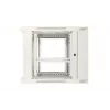Armario rack Extralink 9U 600x600 AZH gris montaje en pared, abatible
