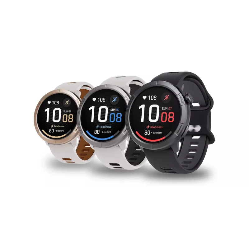 Reloj de pulsera Stelio STSWA102BT Activ Pro GPS 46 mm caja de titanio negra