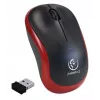 Ratón óptico inalámbrico Rebeltec METEOR rojo RBLMYS00049 USB