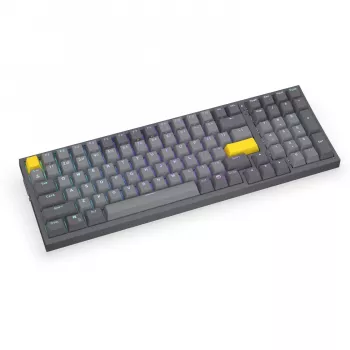Celeris 1800, Teclado gaming Gris, Distribución US, ENDORFY Yellow de Gateron