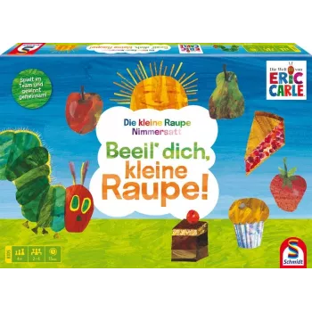 La pequeña oruga glotona: Date prisa, pequeña oruga, juego de mesa