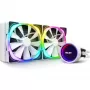 Refrigeración líquida para CPU Kraken X63 280 mm RGB blanco
