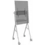 Vision VFM-F10 - Soporte - para pantalla plana - acero - blanco crema - tamaño de pantalla: 127-139,7 cm (50-55 inch)