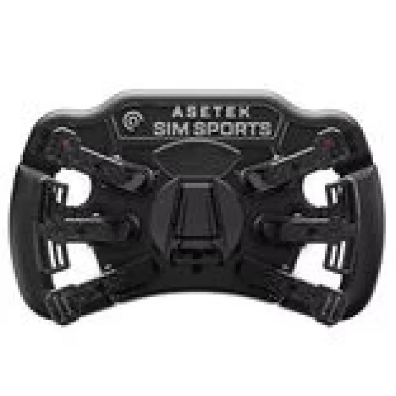 Asetek SimSports Invicta Volante Formula - Rojo + La Invicta Wheelbase (27 Nm)