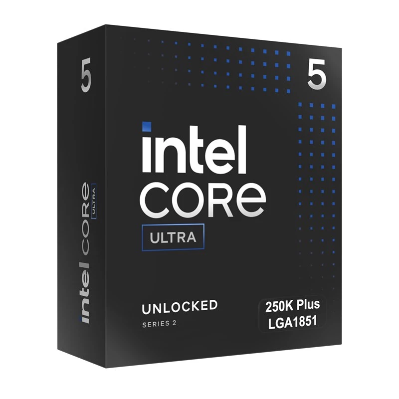 Intel Core Ultra 5 250K Plus 18 núcleos LGA1851 CPU, Box (BX80768250K)