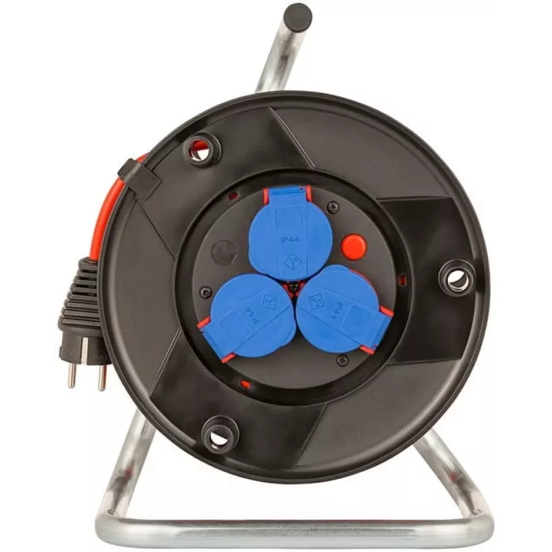 Alargador enrollable Brennenstuhl 1098530001 20 m negro plástico