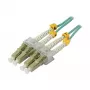 Cable de parcheo de fibra óptica de 2 fibras 10 m LC-LC - 50/125 µm - OM3 - AD=2 mm - Synergy 21
