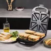 Sandwichera Cecotec | Rock'nToast Family 3in1 | 1500 W | número de placas 3 | negra