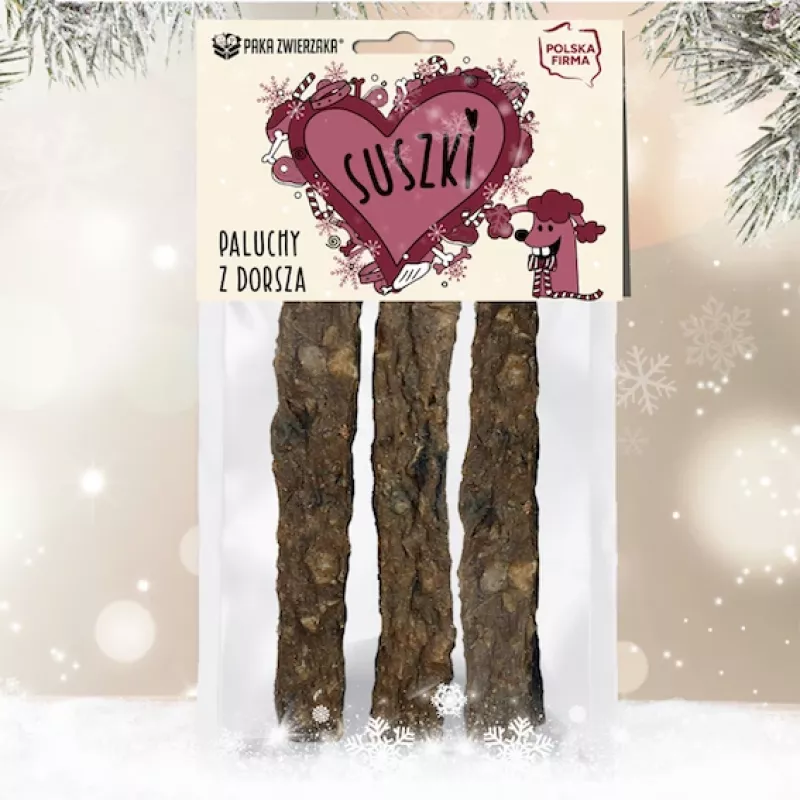 PAKA ZWIERZAKA palitos de bacalao snack para perros 60 g