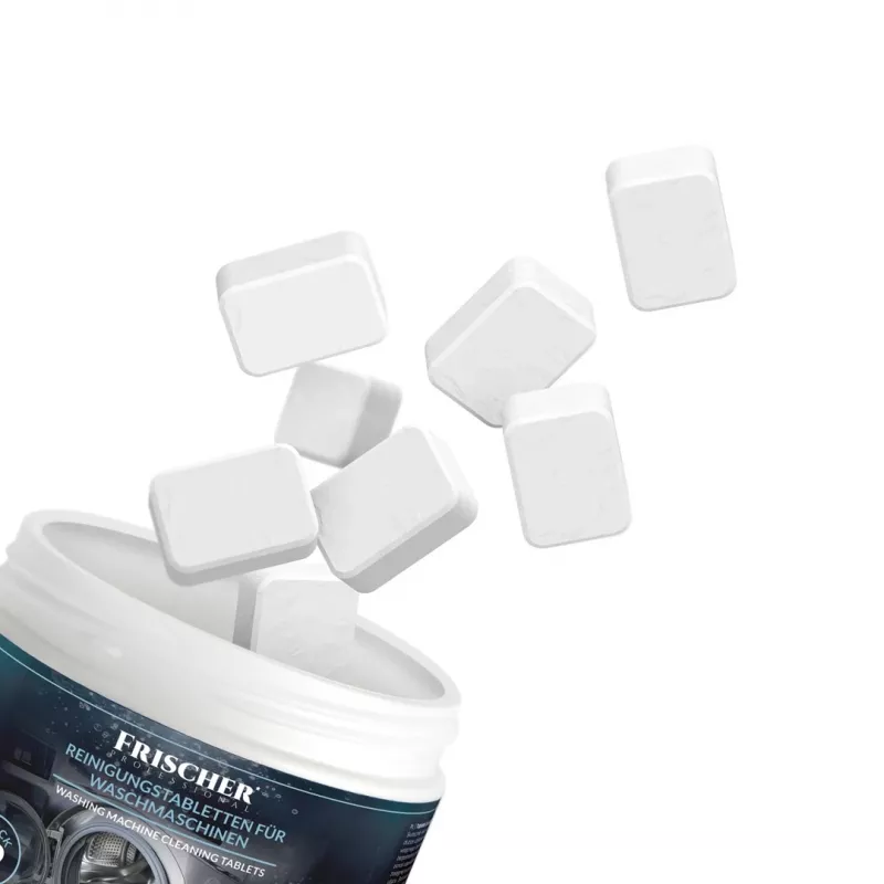 Pastillas limpiadoras para lavadoras Frischer 12 uds.