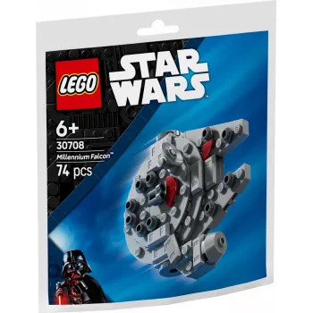 LEGO juguete de construcción 30708 Star Wars Millennium Falcon Mini-Modell Polybag, pequeño set de colección