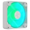Ventilador APNX FP1-Q 120 PWM ARGB-WT 120 mm, control PWM, iluminación ARGB, marco blanco