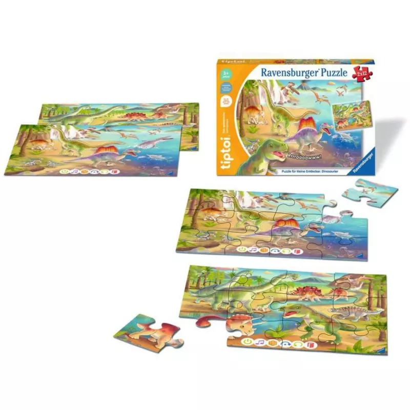 tiptoi Puzle para jóvenes exploradores: Dinosaurios