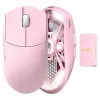 Ratón Lamzu MAYA X 8K inalámbrico gaming rosa claro USB