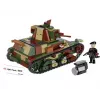 Bloques de construcción Cobi Tanque ligero 7TP modelo, 669 piezas, COBI-2661