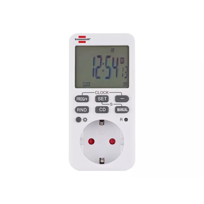 brennenstuhl Comfort-Line - interruptor de red automático - corriente alterna 230 V - 3600 vatios - conexiones de salida: 1 - blanco (1506320)