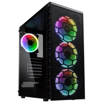 Kolink Observatory Lite Mesh RGB torre media - negro