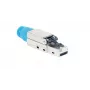 Accesorio para cable RJ45 Lanview LVN125465-CAT8.1 Zinc 15x45x15 mm