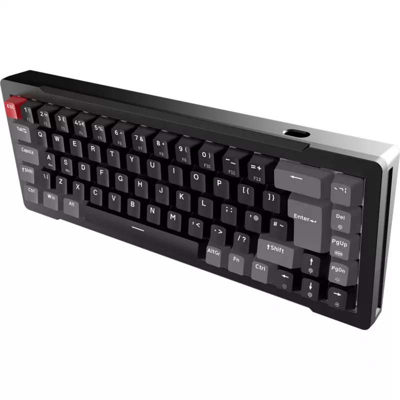 MGA-68, teclado gaming negro, distribución alemana, Hejin Magnetic Yellow