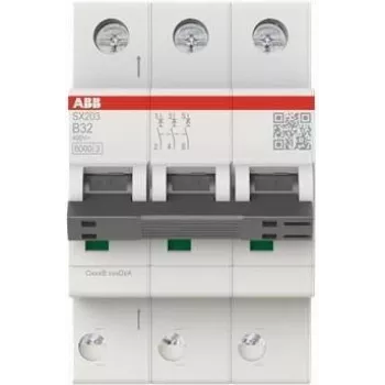 ABB Interruptor automático SX203-B32 Flexline curva B 6kA 32A 3P (2CDS253003R0325)