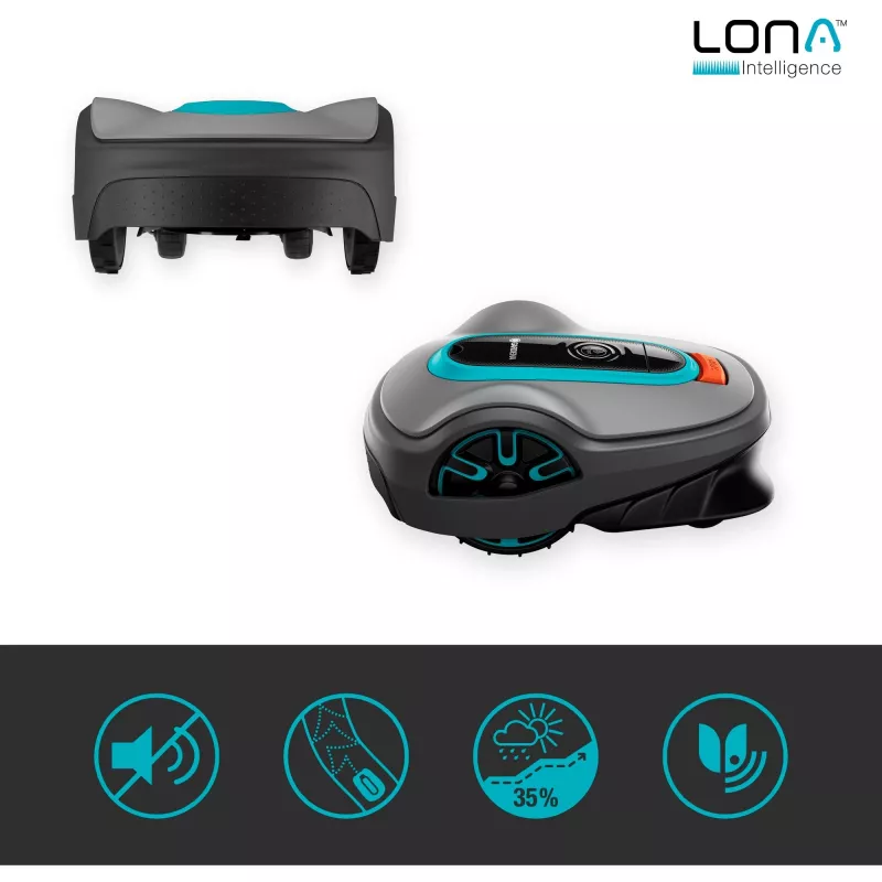 Robot cortacésped Gardena smart SILENO life