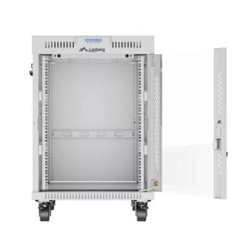 Rack de suelo LANBERG FF01-6815-12SL 15U, 600×800×922 mm, 1200 kg, IP20, gris
