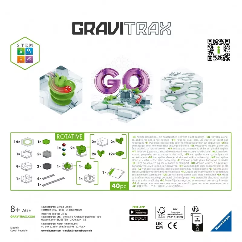 GraviTrax GO Rotative Ravensburger Multicolor 23703