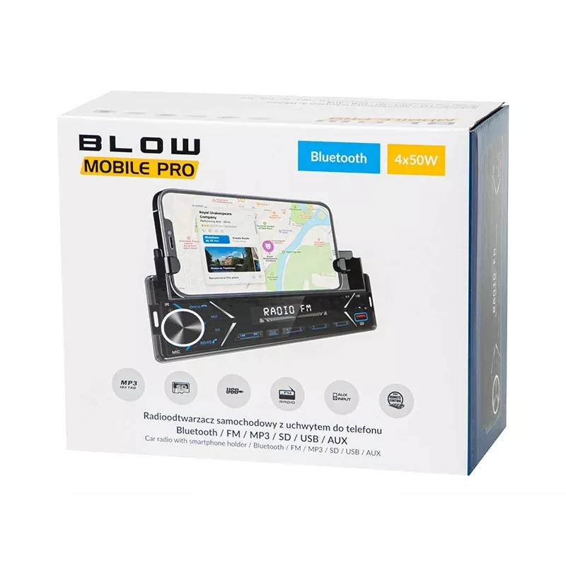 Radio BLOW MOBILE PRO soporte 1DIN SMART