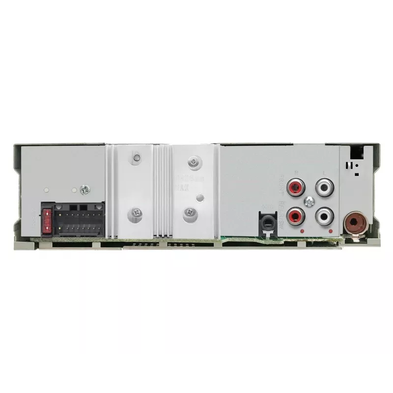 Autorradio JVC KDX-382BT con Bluetooth y USB — Single DIN, entrada AUX, sintonizador FM