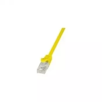 Cable de red LogiLink 3m RJ-45 Cat6 U/UTP Amarillo