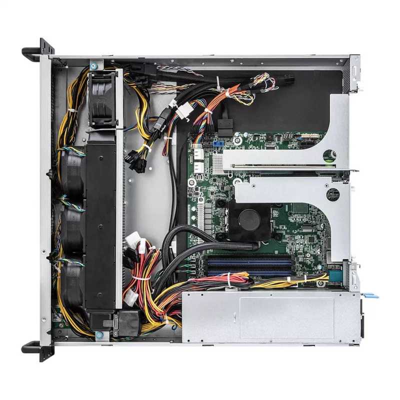 Barebone servidor ASRock 2U Single Socket AM5 2U1G-B650/AQUA - Barebone - AMD Socket AM5 (Ryzen Zen4)