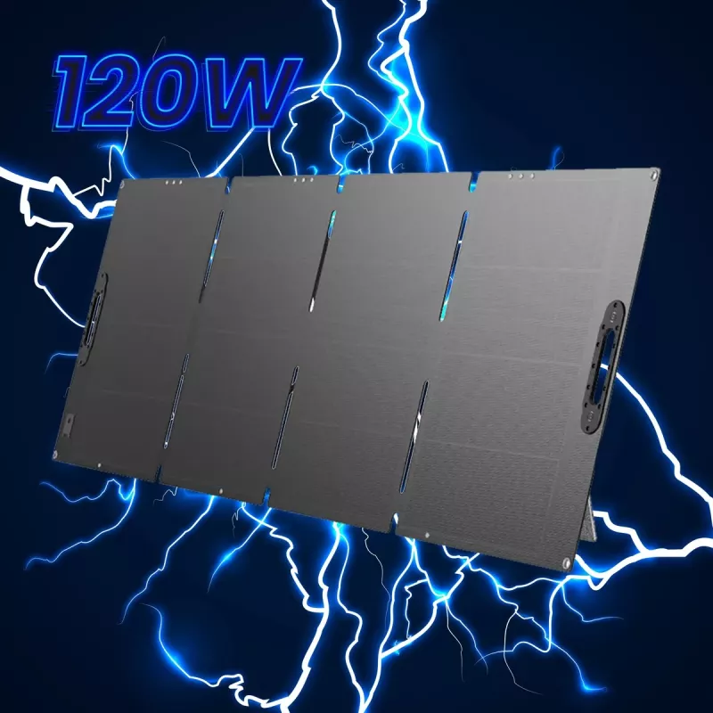 Panel solar plegable Extralink EPS-120W 120W silicio monocristalino