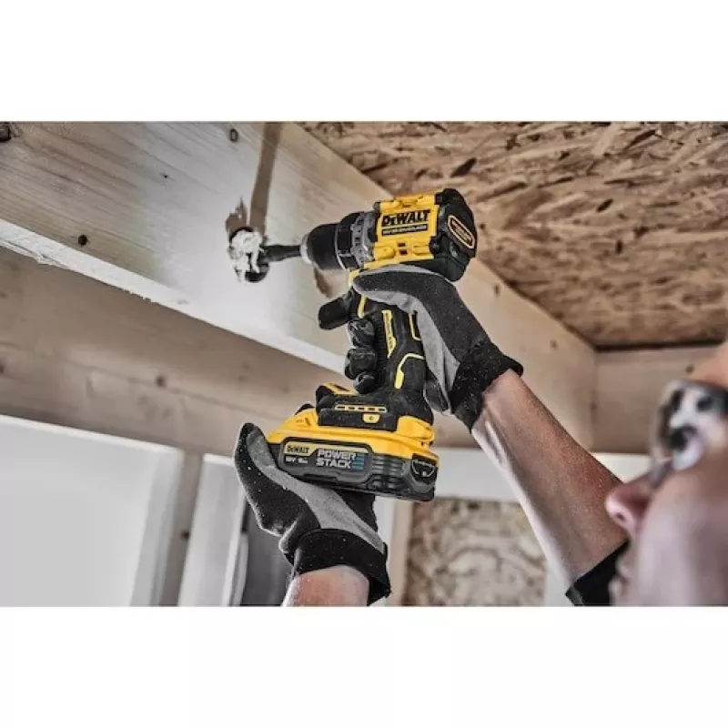 Taladro atornillador brushless 90 Nm, 2x batería 5,0 Ah, TSTAK, 18 V