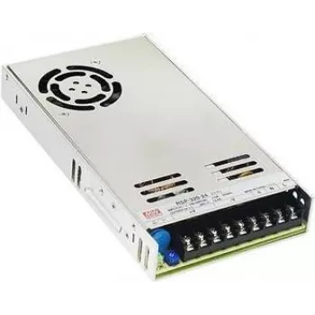 Fuente de alimentación MEAN WELL RSP-320-5, 320 W, salida 5 V, entrada 88–264 V, RoHS, 115×215×30 mm