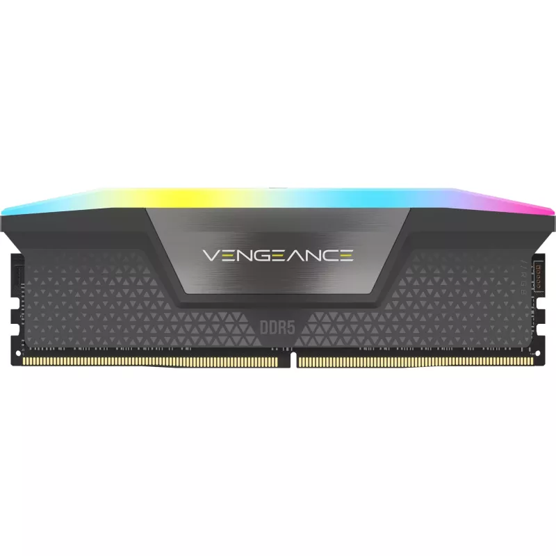 DIMM 96 GB DDR5-6000 (2x 48 GB) Dual-Kit, Memoria Gris, CMH96GX5M2E6000Z36, Vengeance RGB, INTEL XMP, AMD EXPO