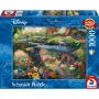 Schmidt Spiele 59636 Thomas Kinkade Disney Alicia en el País de las Maravillas puzle, 1000 piezas, de contorno, dibujos animados