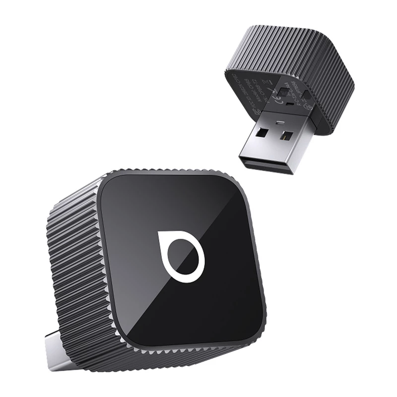 Adaptador inalámbrico CarPlay-Android Ottocast CP88-T2 Mini – receptor compacto plug-and-play de CarPlay/Android Auto