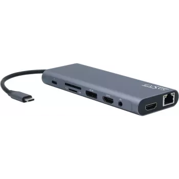 Docking station Exsys EX-1226HM 14 en 1 USB-C, USB 3.2 Gen 2x1