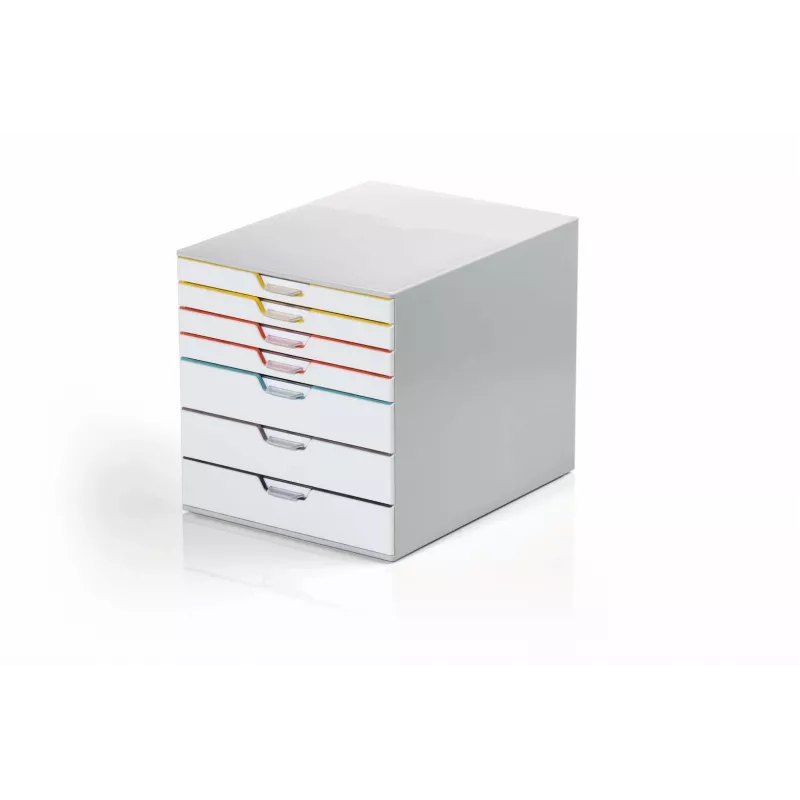 Durable VARICOLOR MIX 7 gris plástico 7 cajones