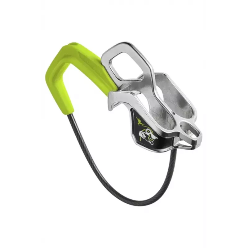 Dispositivo de aseguramiento tubular Edelrid MEGA JUL Acero Verde 75 g